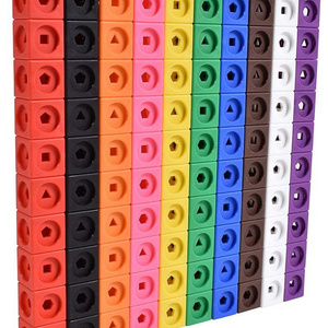 education Math Cubes - Set of 100 - Math Manipulatives - Classroom Learning Supplies, Homeschool Supplies, Preschool Learning