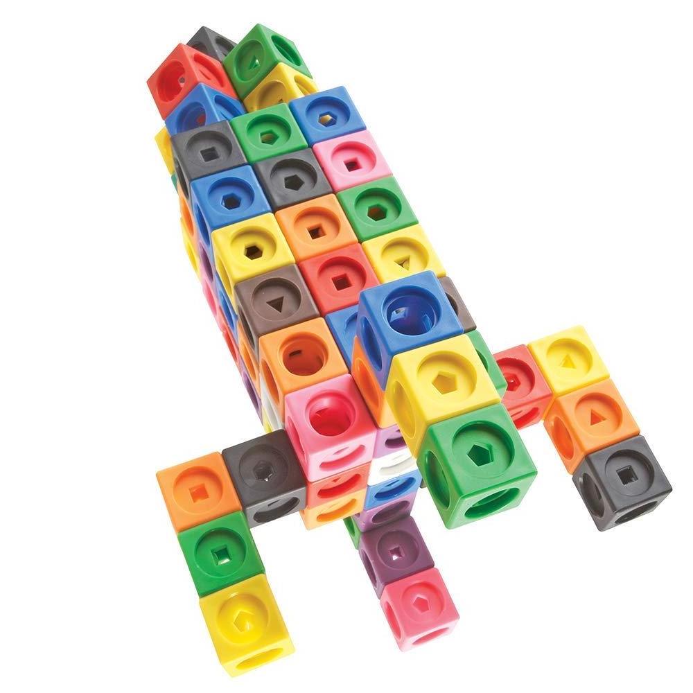 education Math Cubes - Set of 100 - Math Manipulatives - Classroom Learning Supplies, Homeschool Supplies, Preschool Learning