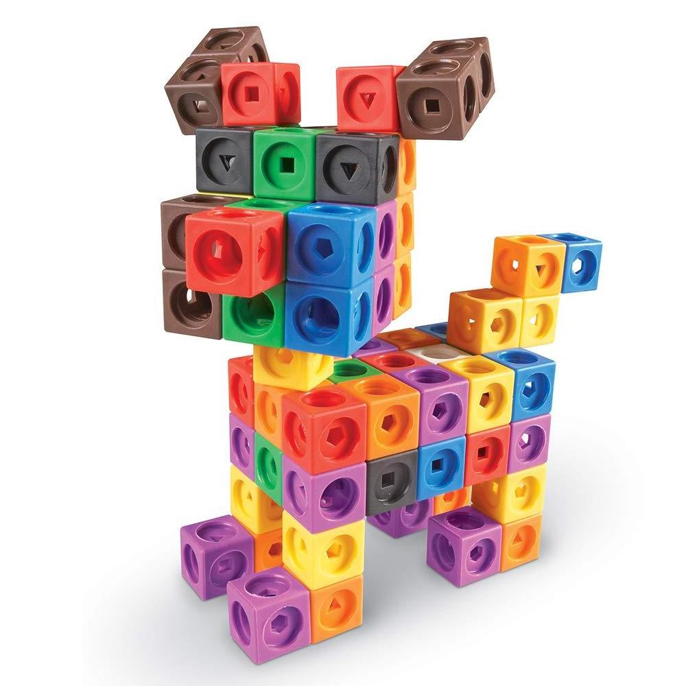 education Math Cubes - Set of 100 - Math Manipulatives - Classroom Learning Supplies, Homeschool Supplies, Preschool Learning