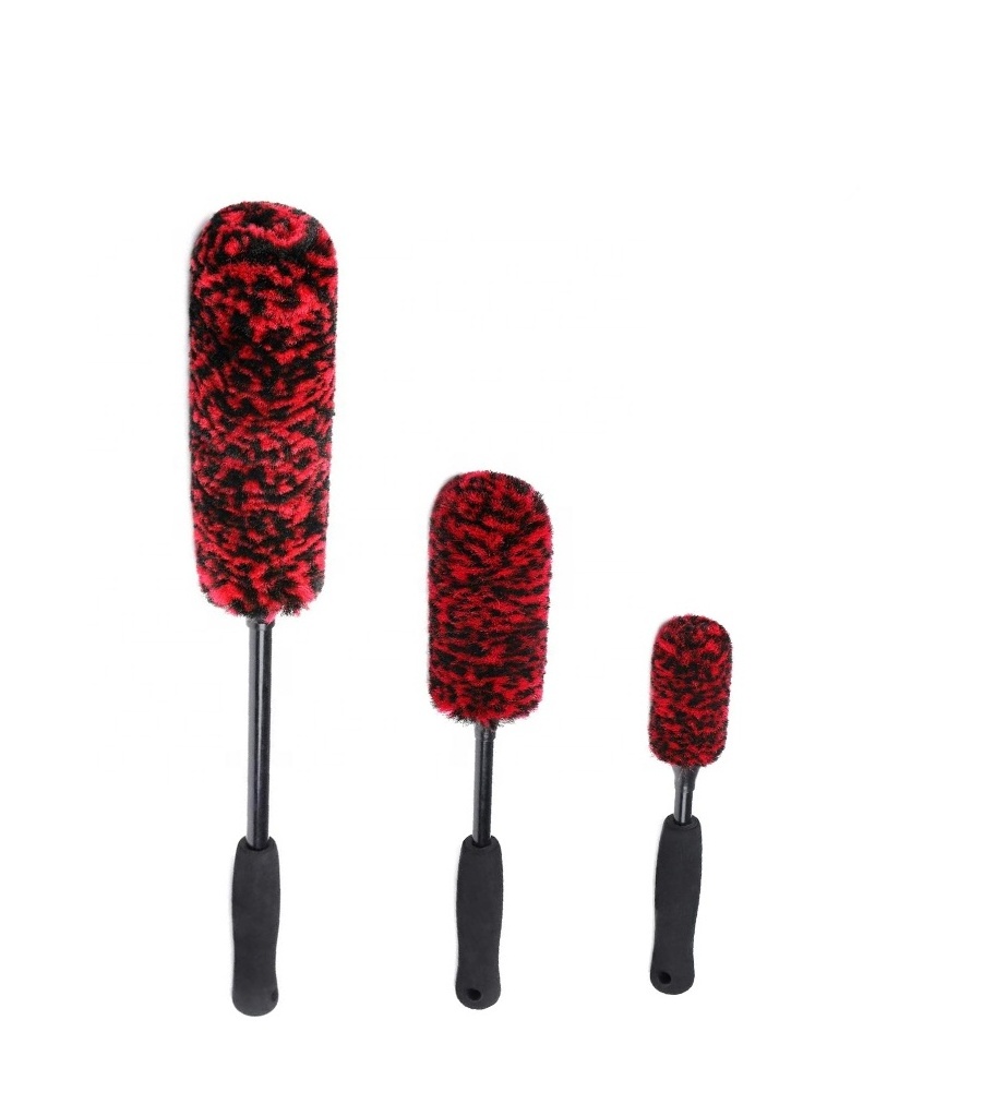 Wheel Woolies Car Wash Brush Kit of 3