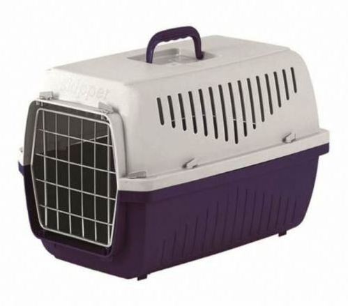 Heritage Plastic Pet Carrier Dog Puppy Cat Kitten Rabbit Transport Travel Cage