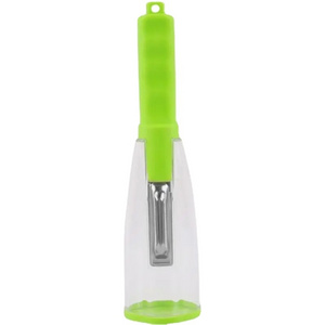 Household kitchen storage type peeling tool melon and fruit peeler stainless steel scraper