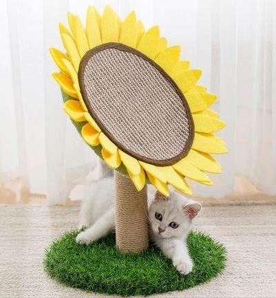 Sisal Cat Scratching Post Sunflower Cat Scratching Board