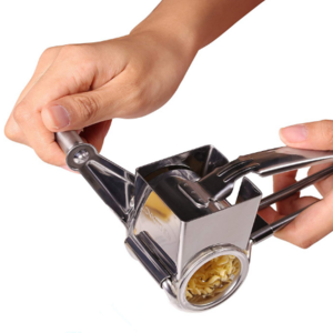 Rotary Cheese Grater - Vegetable Cheese Cutter Slicer Shredder with 3 Interchanging Rotary  Sharp Cylinders Stainless Steel