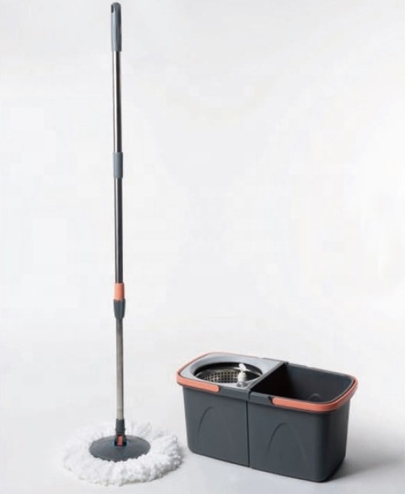 360 Magic Mop with Separate Bucket for Wash & Dry