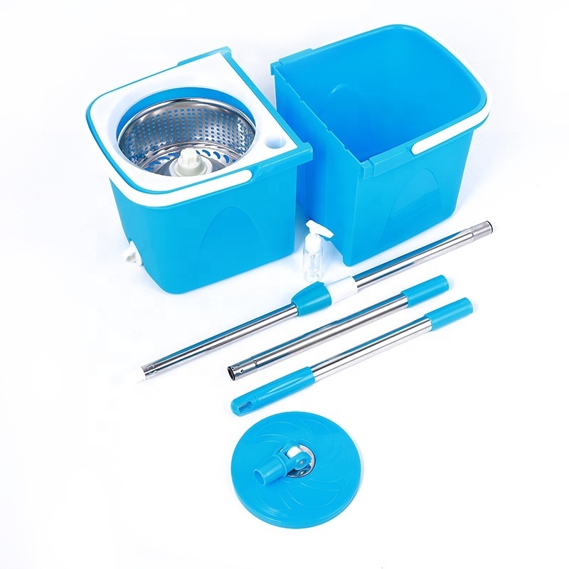 360 Magic Mop with Separate Bucket for Wash & Dry