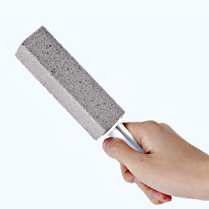 DISIWENE Pumice Cleaning Stone with Handle Toilet Bowl Cleaner Hard Water Ring Remover for Bath/Pool/Kitchen/Household Cleaning