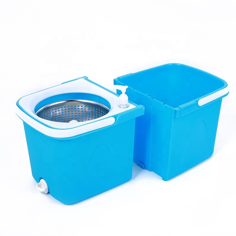 360 Magic Mop with Separate Bucket for Wash & Dry