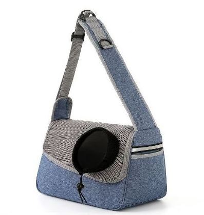 new cat Sling Carrier for Small Dogs Cats Breathable Mesh Travel Safe Sling Bag Pet Carrier Bag