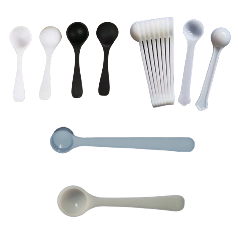 1ml 0.5 Gram Food Grade BPA Free Plastic PP Spoon Scoop For Powder And Liquid