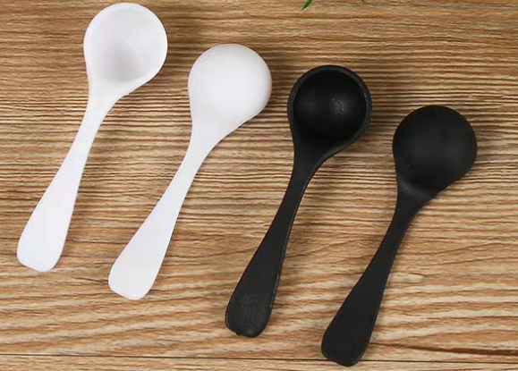 1ml 0.5 Gram Food Grade BPA Free Plastic PP Spoon Scoop For Powder And Liquid