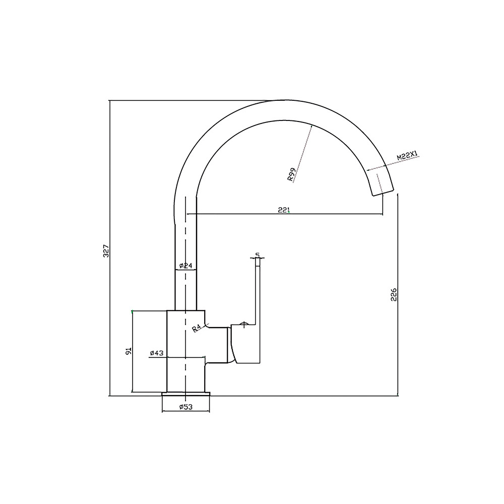 Hot and Cold Water Flexible Hose for Kitchen Faucet Kitchen Sink Tap Kitchen Water Mixer