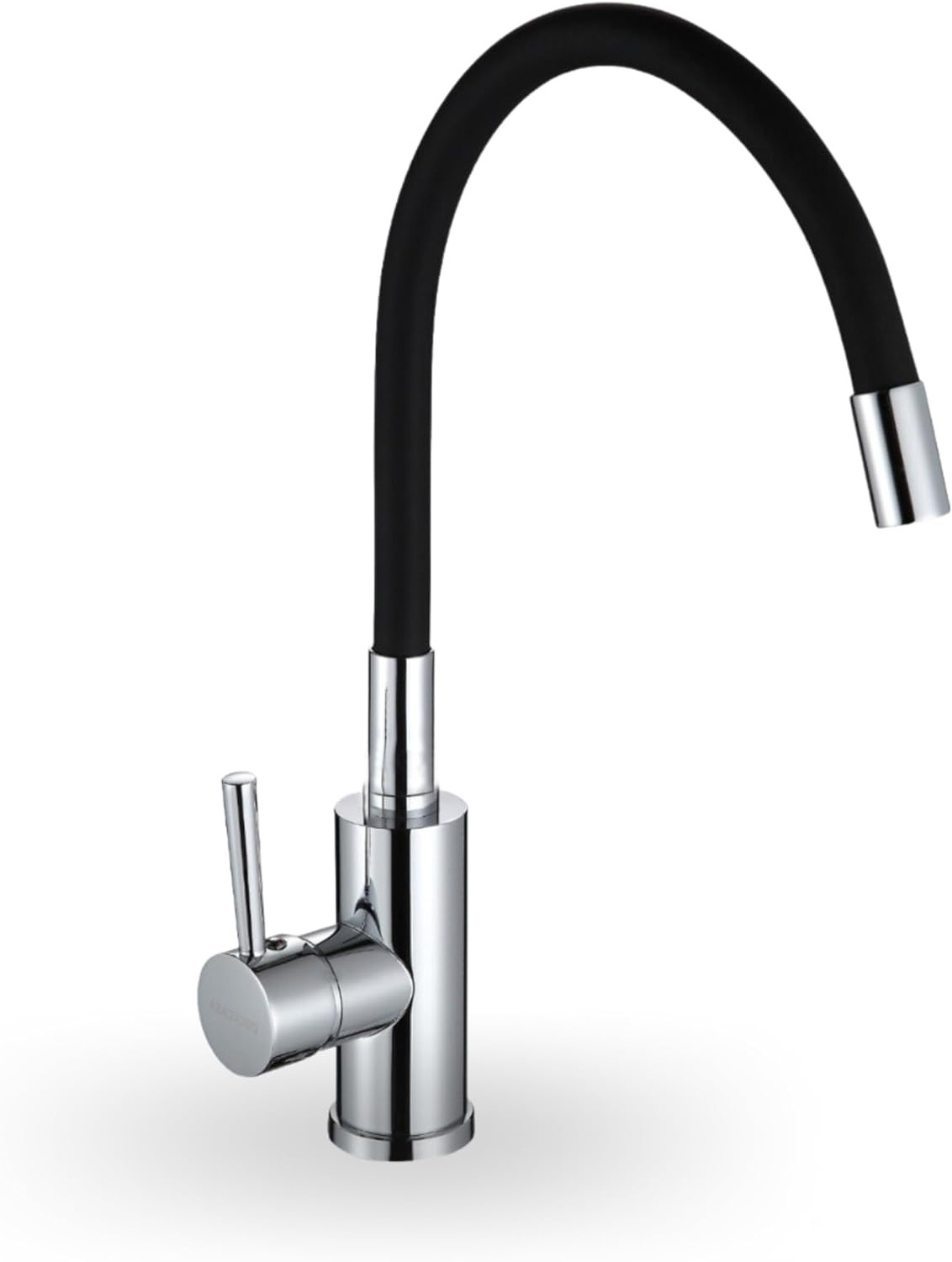 Innovative chrome hot and cold flexible hose kitchen water tap mixer high end Rotary kitchen faucet