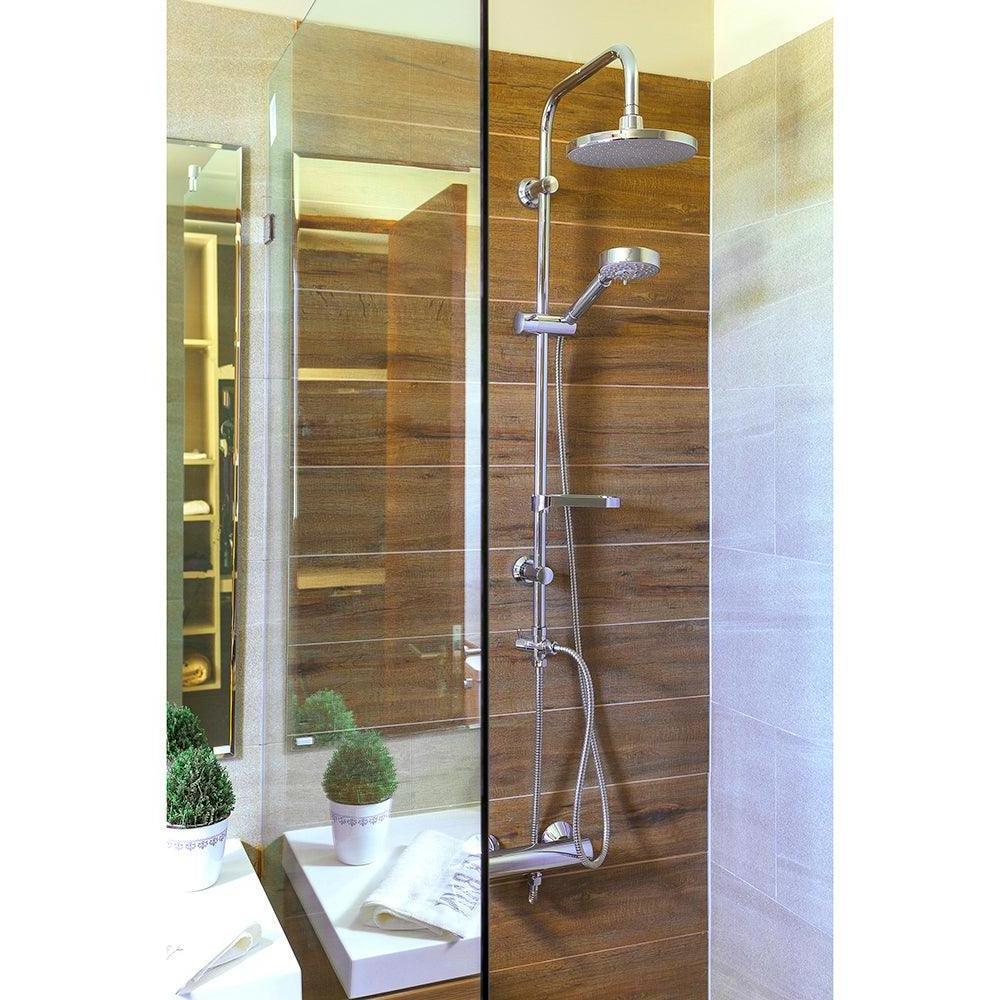 alcachofas ducha wall mounted single hand cold and hot water rain fall brass shower faucet all in one toilet and shower set