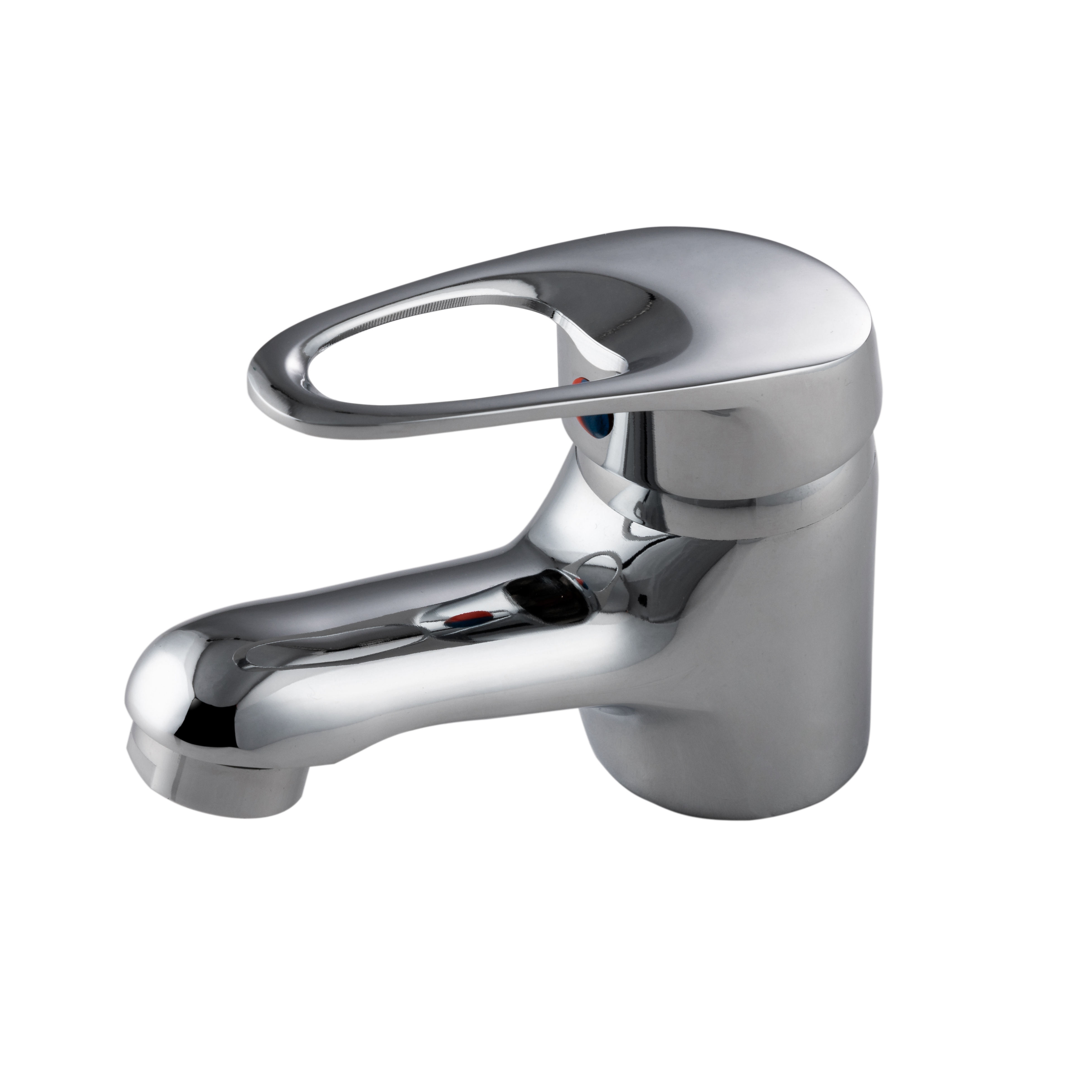 Modern Customized Thermostatic Deck Mounted cheap price zinc Single Handle chrome Wash Basin bathroom Mixer Faucet