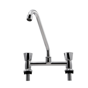 Popular Wholesale Contemporary Hot and Cold Water Mixer Kitchen Faucet with Side Spray