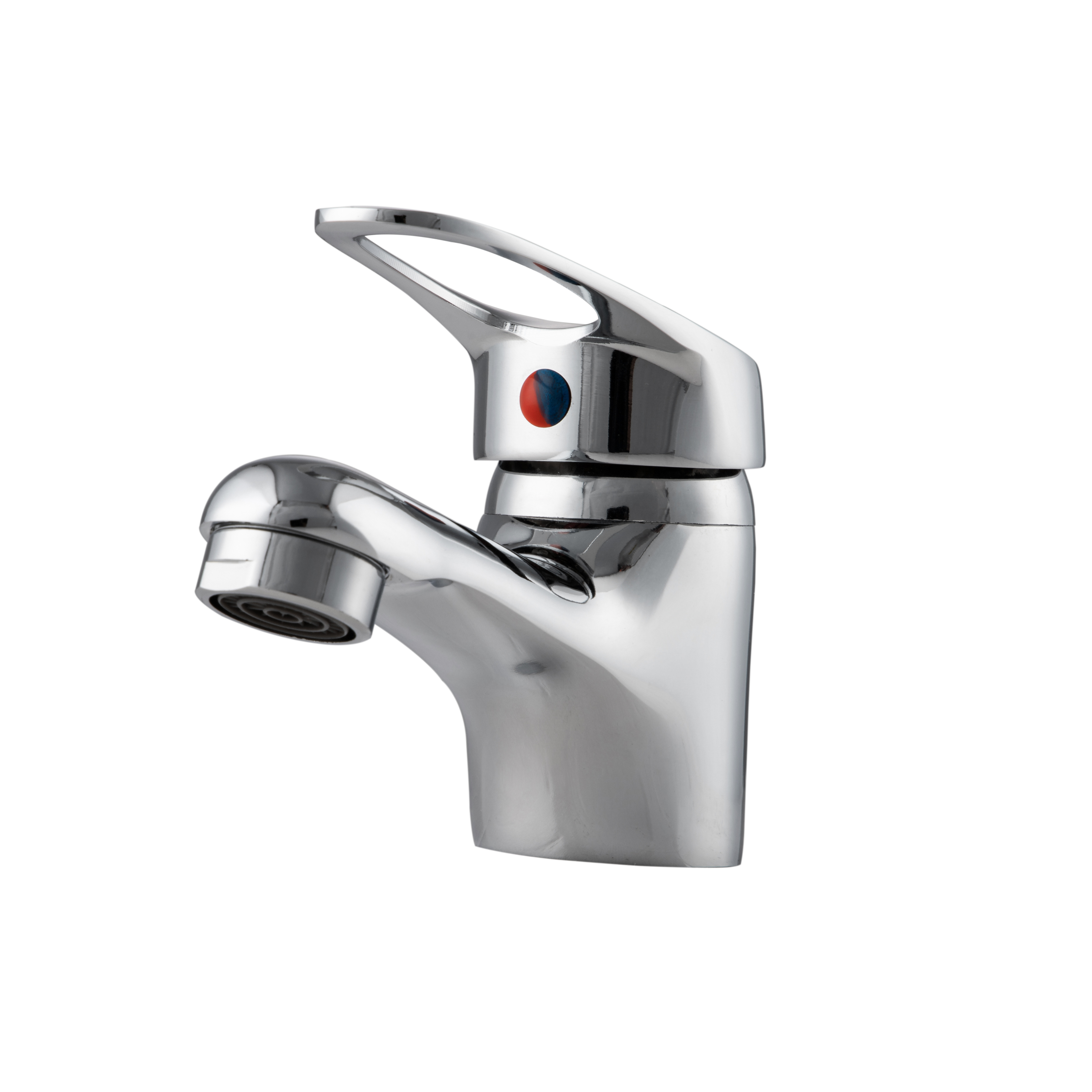 Modern Customized Thermostatic Deck Mounted cheap price zinc Single Handle chrome Wash Basin bathroom Mixer Faucet