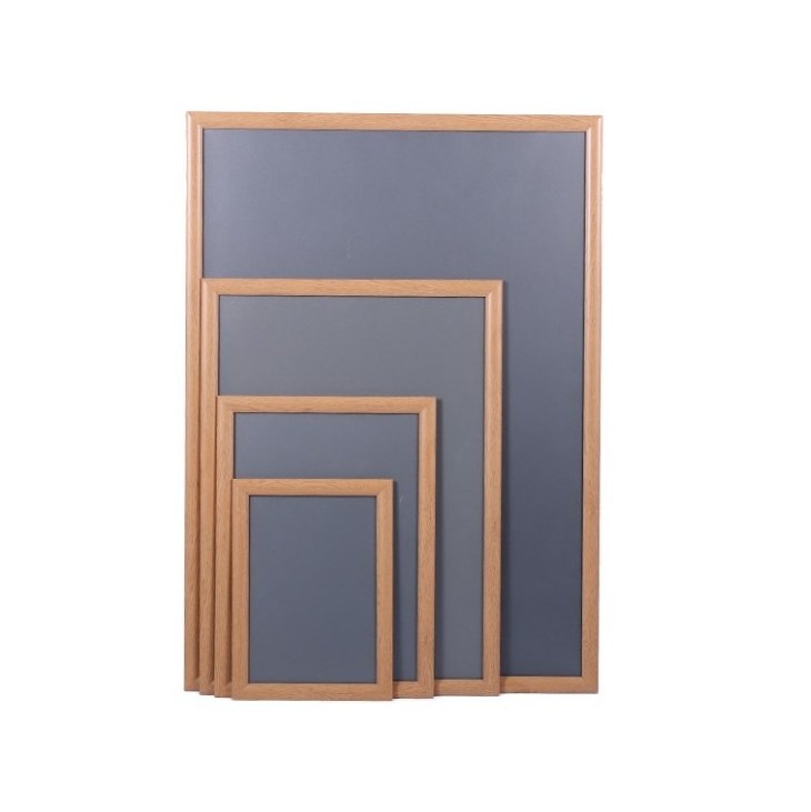 Various size A0/A1/A2/A3/A4/A5/B1/B2 snap frame wall mounted picture photo frame wooden color finish