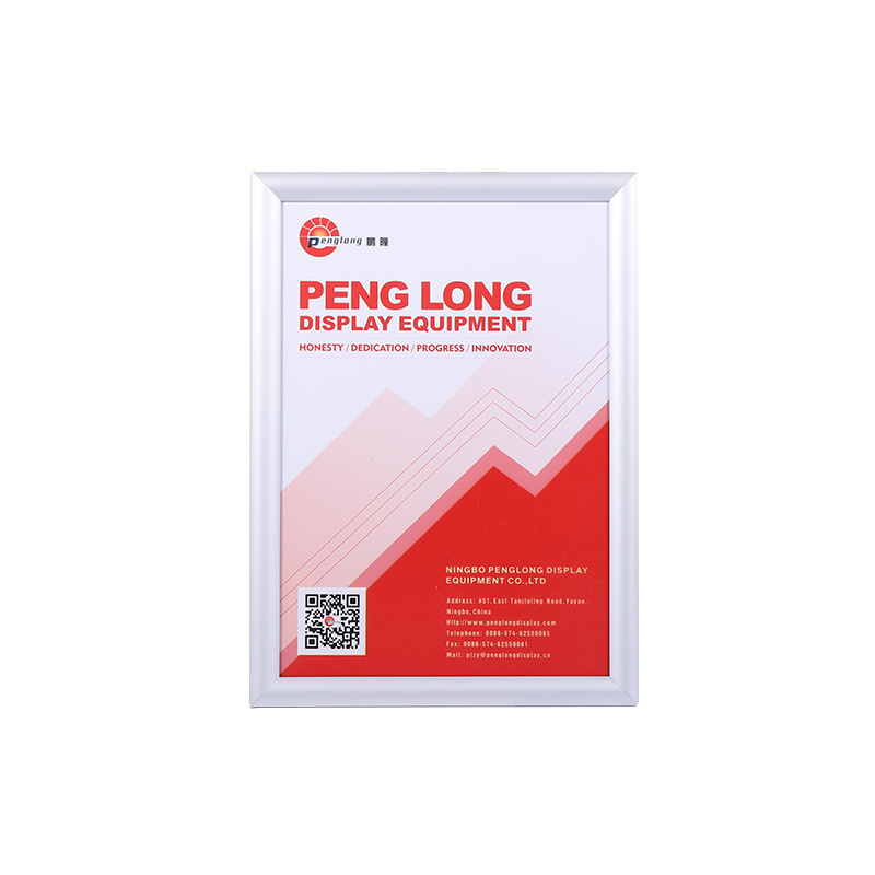 25mm Profile Aluminum Extrusion Poster Snap Frame Advertising Poster Frame