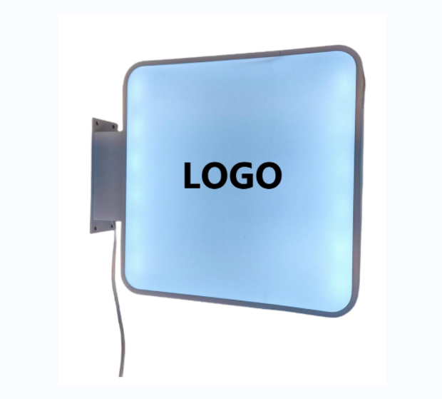 Outdoor Led advertising sign boards square round LED light box