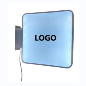 Outdoor Led advertising sign boards square round LED light box