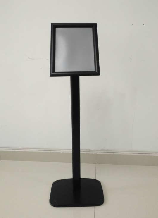 Aluminum shop promotion menu holder 11x17 Portrait and Landscape advertising paper stand