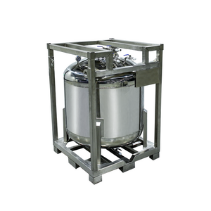 Cheap Price 1000 Liter Stainless Steel Chemical Storage Water Tank Electrolyte Storage Tank With Frame