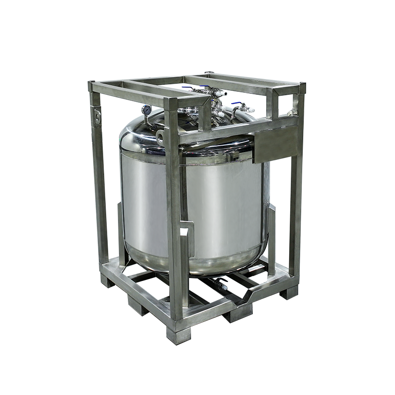 Hot Sale 1000L 0.5Mpa Stainless Steel Electrolyte Storage Chemical Stripping Tank