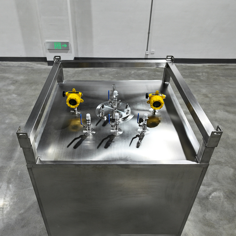 Standard Or Customized 1000 Liter Stainless Steel Tank Keep Cooling Water Tank Electrolyte Tank