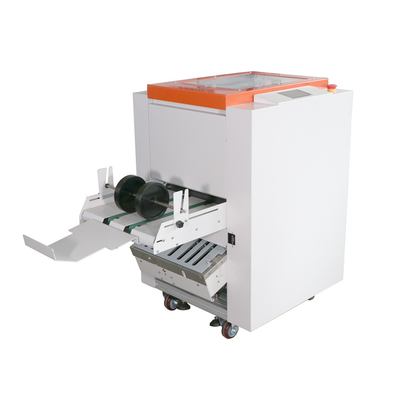 RONGDA RD480AT a3 a4 automatic electric 2160books/hour 320mm a4 wire perfect saddle stitching booklet maker folding machine