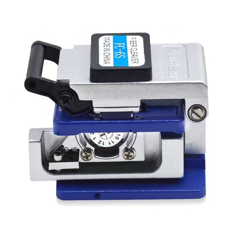 High Precision High quality fc-6s FTTH Optical Fiber Cleaver Full Metal blade Fiber Optic Cleaver