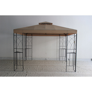 two tier waterproof canopy top cover replacement gazebo garden backyard