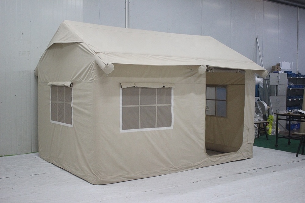 Wholesale Professional Air Tight PVC inflatable floating open gazebo canopy air sealed tent