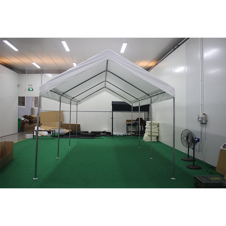 Garage Storage Shed Carports  Made of Light Structure Kits Prefabricated Garage Steel Metal Carport