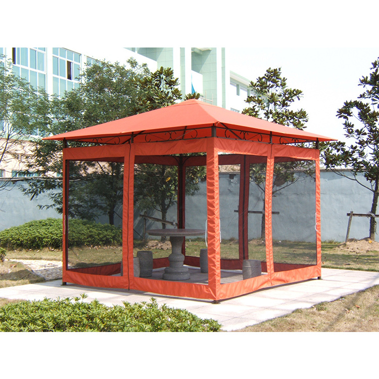 Awesome Gazebo Tent Garden Pergola Outdoor Aluminium Tent Gazebo Awning with Retractable Sun Roof for Outdoor or Carport