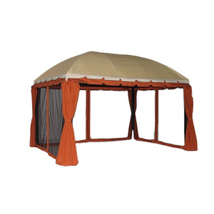 Garden Building Outdoor Wooden Pavilion Park Assembly Waterproof Pergola Anticorrosive Framed Patio Gazebo