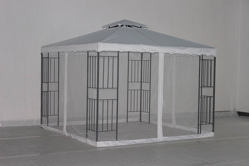 Outdoor Patio Garden Hard Top Garden Tent Gazebo with Sides