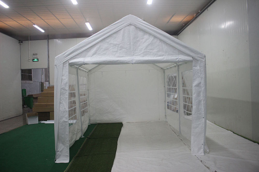 High Cost Performance parking of car gazebo with heavy duty post and carport shelter for vehicle with big car garage tent