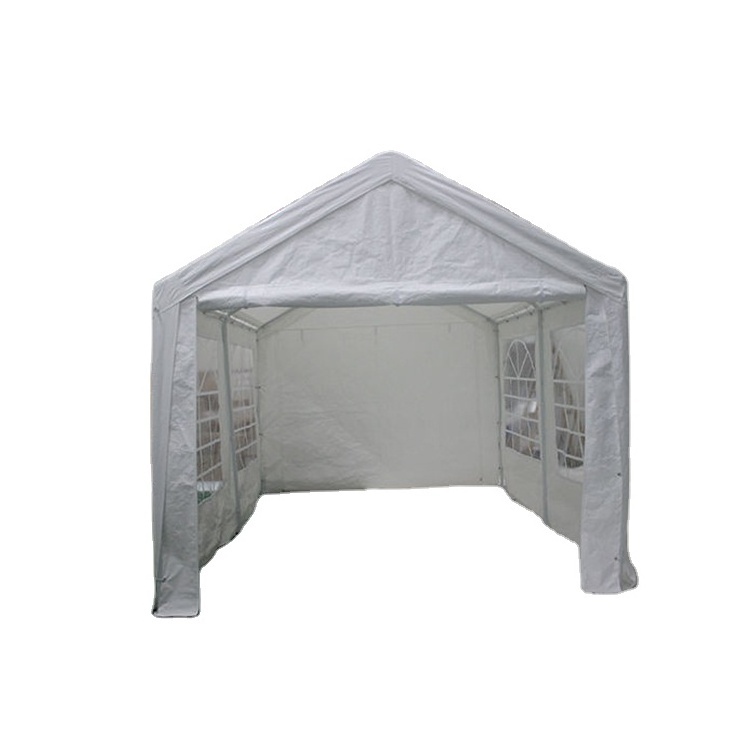 High Cost Performance parking of car gazebo with heavy duty post and carport shelter for vehicle with big car garage tent