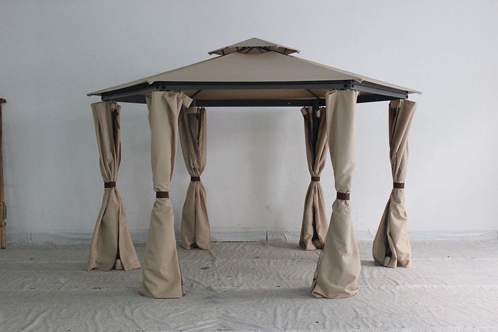 High Quality gazebo manufacturers gazebo suppliers with Curtain And Mosquito Net