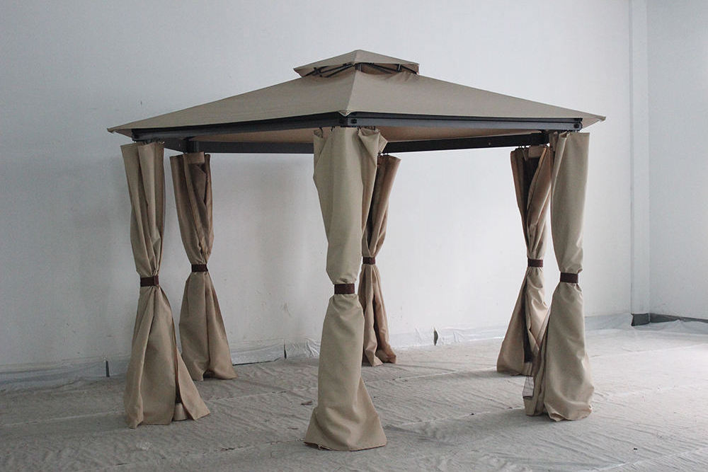 High Quality gazebo manufacturers gazebo suppliers with Curtain And Mosquito Net