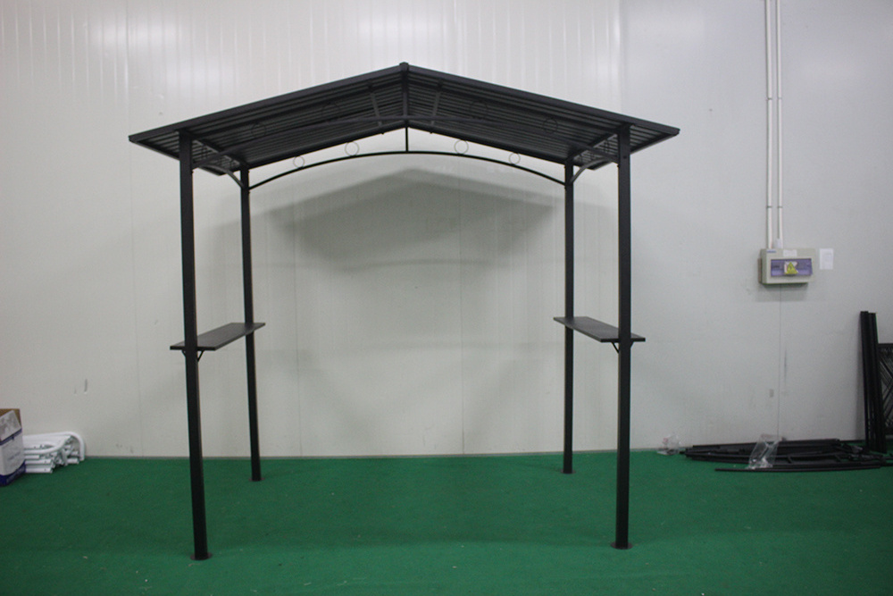 Luxury Lawn Garden Outdoor Metal Pavilion Pergola Waterproof with Roof Gazebo