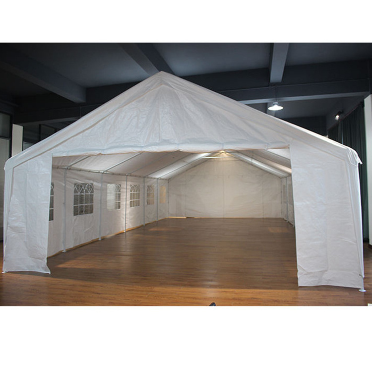 New products canopy tent outdoor heavy duty foldable canopy tent 6*12M Portable Garage with foldableSidewall Doors