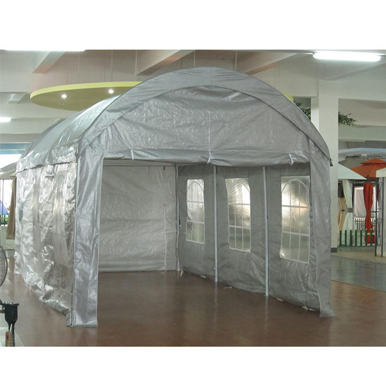 Hot Selling Outdoor Roof Waterproof Steel Frame Dome Storage Tent Shelter carport canopy