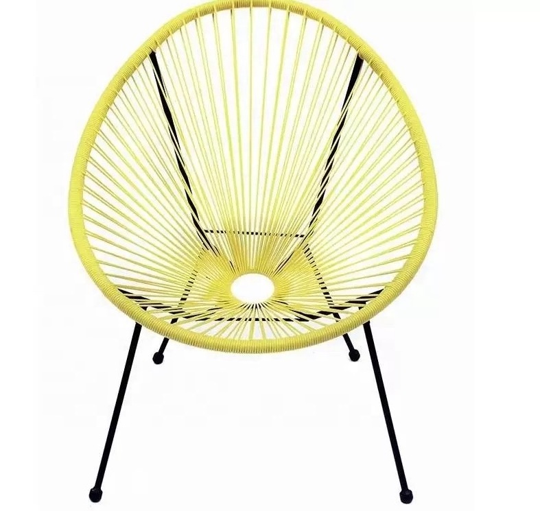 Outdoor Acapulco Chair Rattan Furniture Garden Egg Sun Patio furniture Bistro Chair