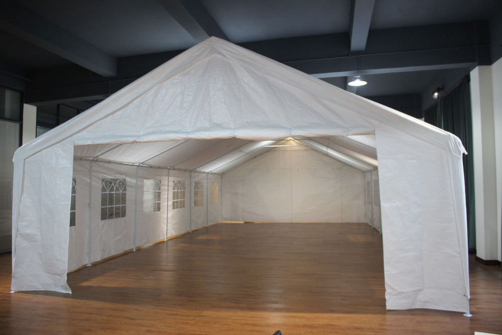 New products canopy tent outdoor heavy duty foldable canopy tent 6*12M Portable Garage with foldableSidewall Doors