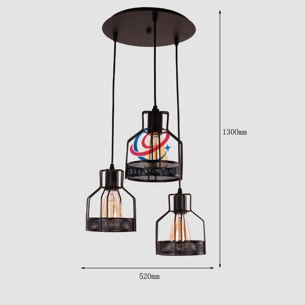 Lamp Guard pendant light Lamp Shade steel wire cage for lamp