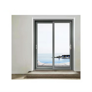 Trust Residential system double glass trackless aluminum luxury doors and windows image Sliding Door