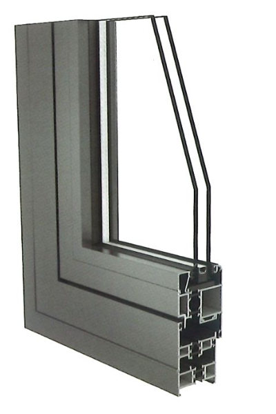 Trust Soundproof Double Glass Window for House aluminum Windows Custom Thermal break heat insulation external casement windows