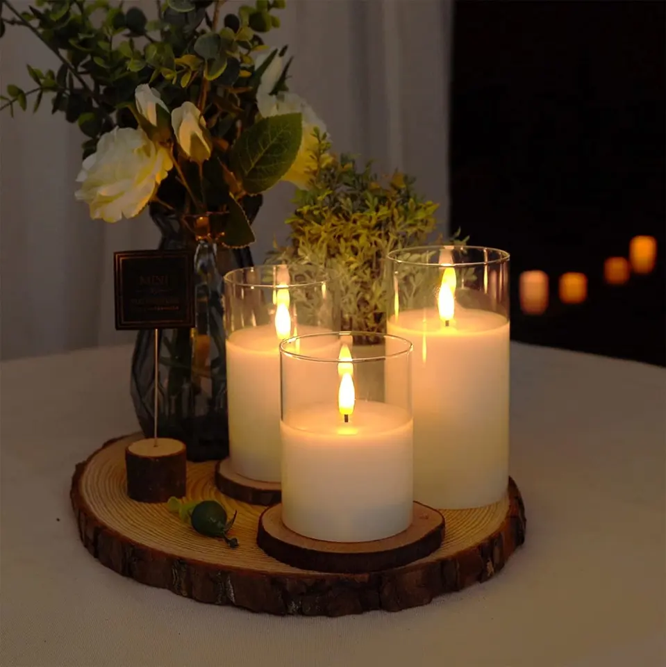 wholesale batteries led candle flickering flame electric Led Candle Light for Christmas home decor